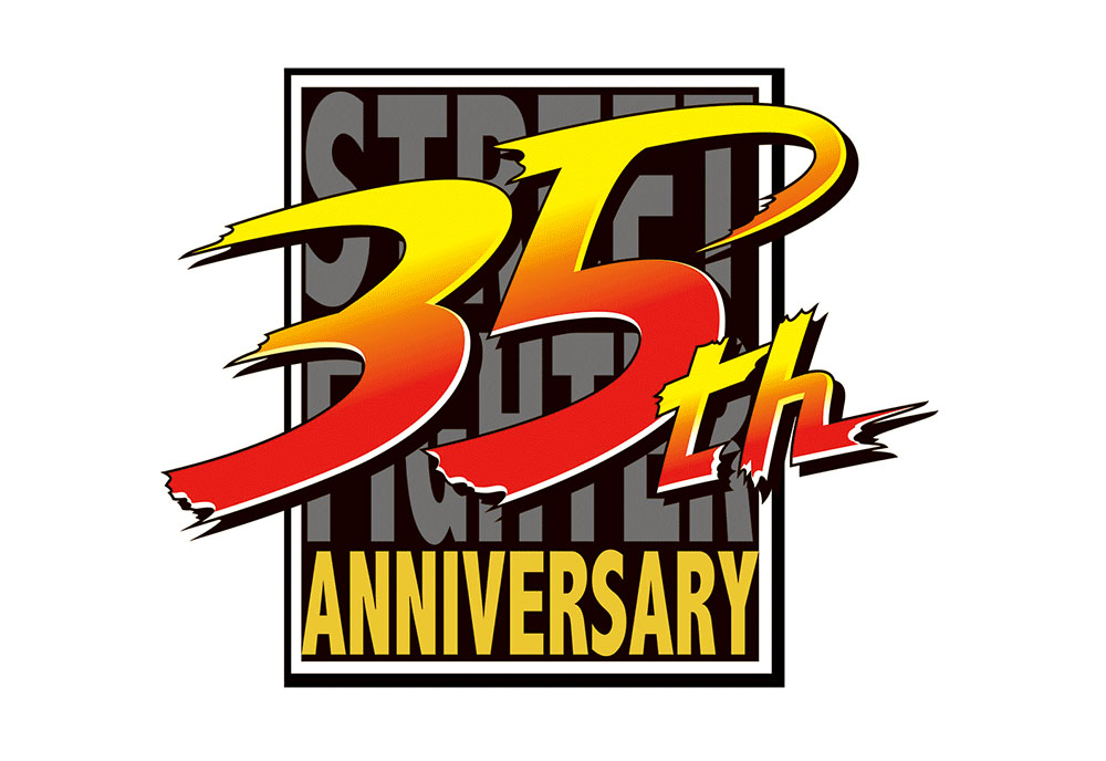 \"《街头霸王》35周年纪念logo,logo设计\"