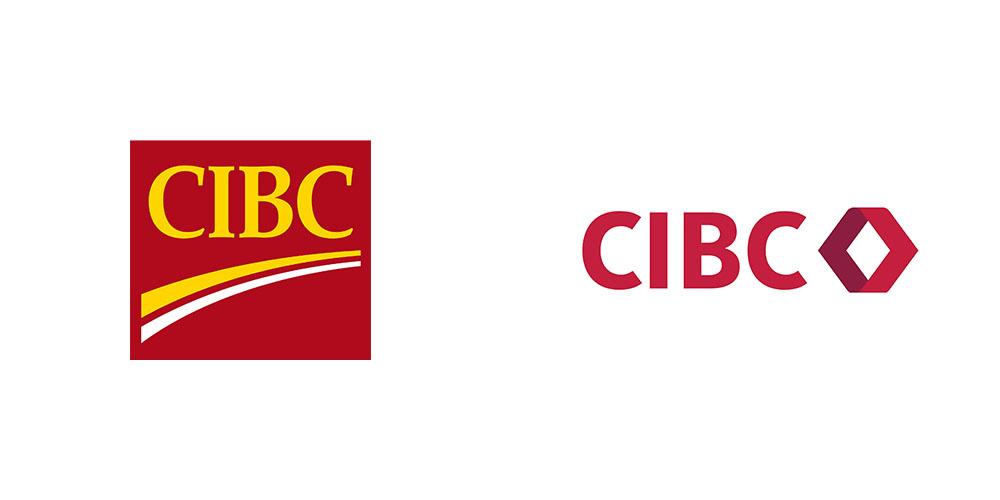 \"CIBC品牌logo更新,logo设计\"